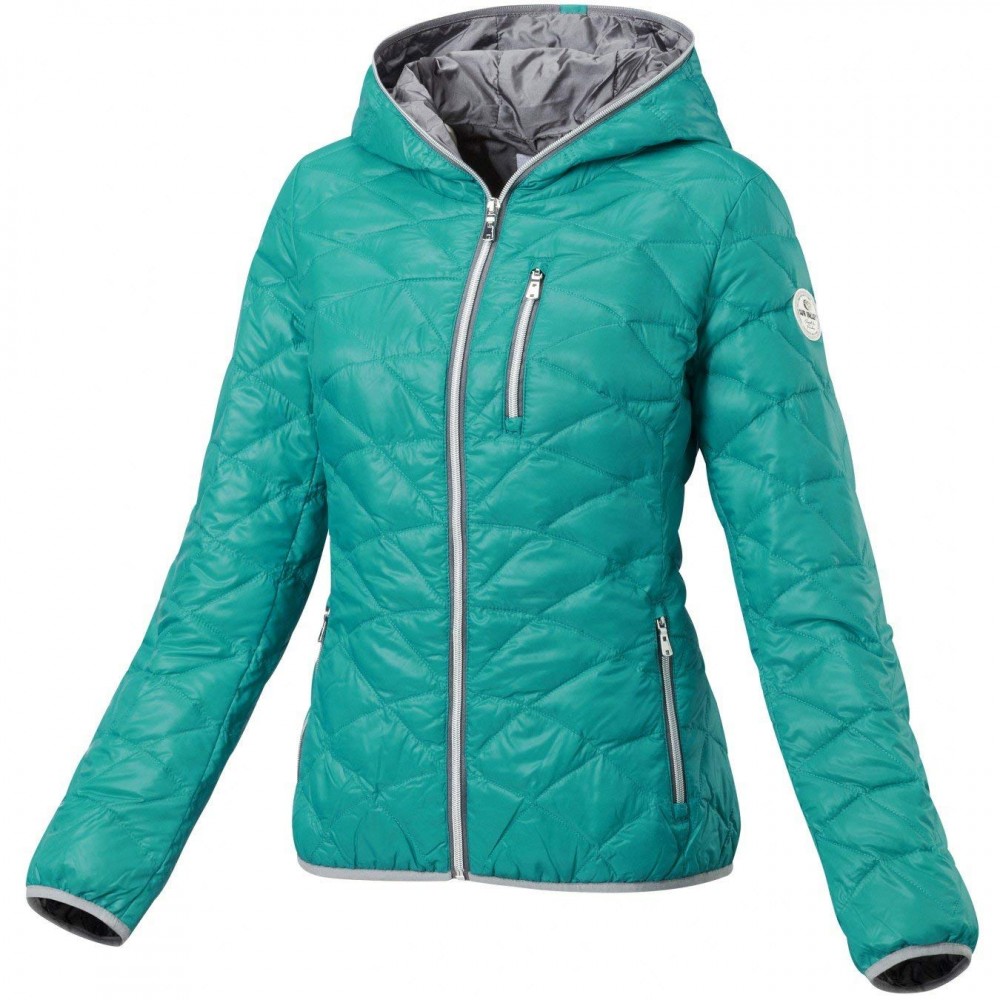 SUN VALLEY   DOWN WOMAN BIZERTE VESTE GREEN