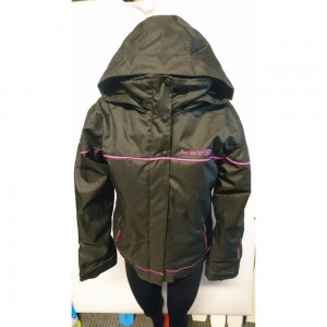 SUN VALLEY NUSTY  BLACK JUNIOR SKI JACKET