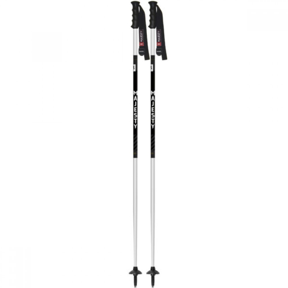 MAJESTY Adventure Resort Fixed Black Downhill / All Mountain Ski Poles