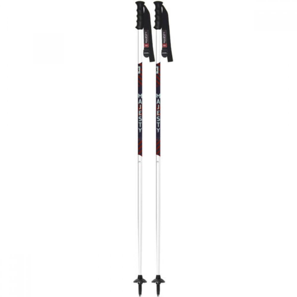 MAJESTY Adventure Resort Fixed Burgundy Downhill / All Mountain Ski Poles