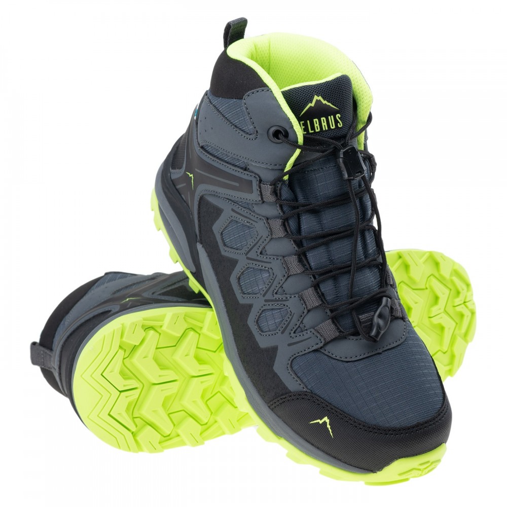 ELBRUS EUBEREN MID WP TEEN GR/BLK/LIME ELBRUS